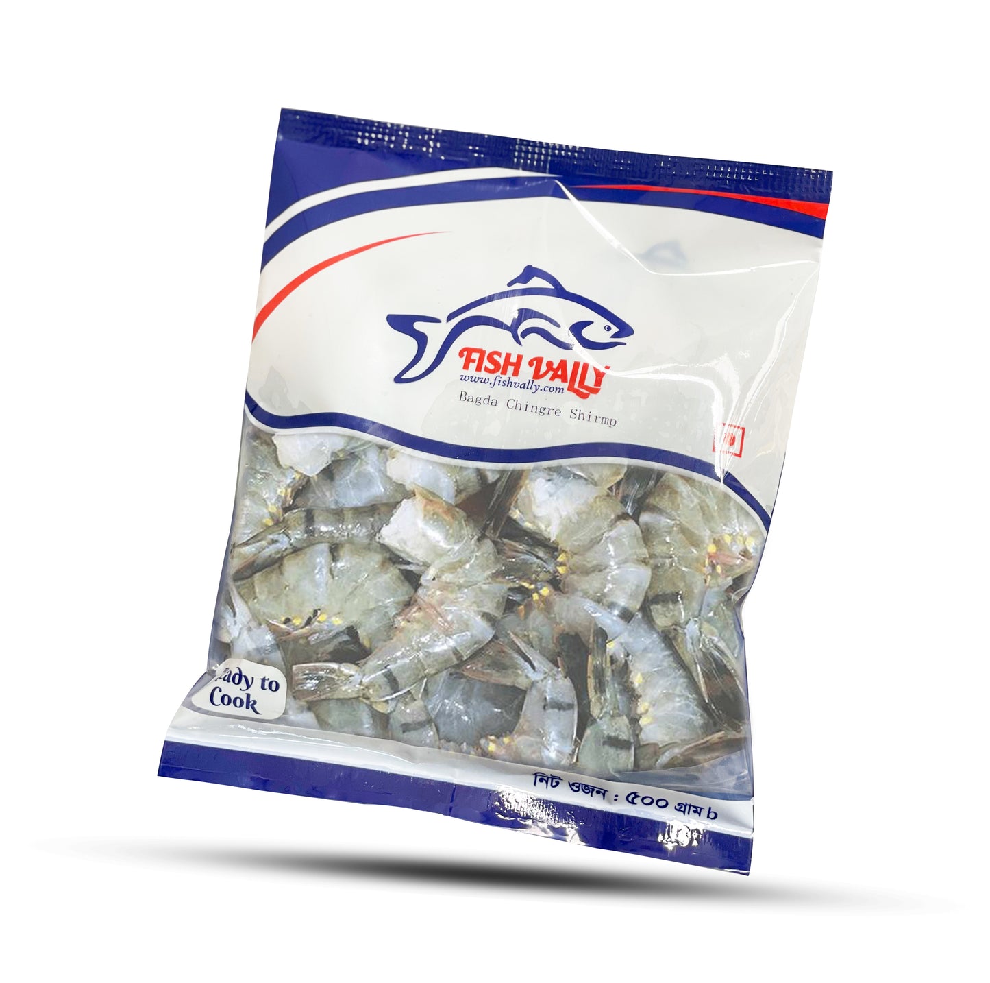 Bagda Chingri / Black Tiger Prawn (Head Less) 500gm