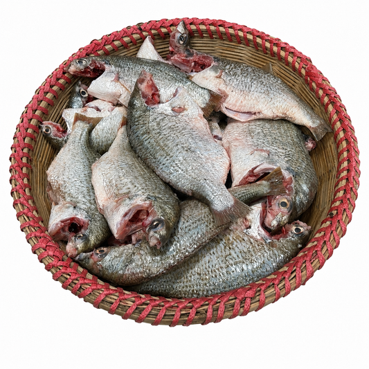 Datne Fish (দাতনে মাছ) Dressed